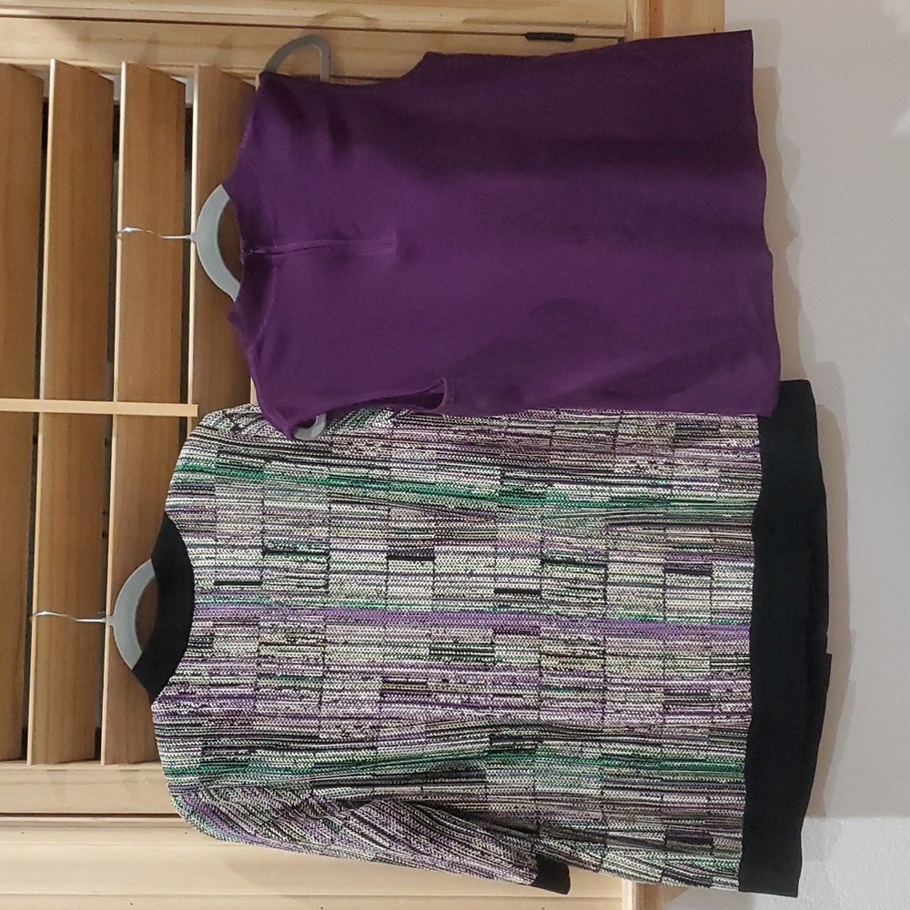 Misook Jacket Size M And Ming Wang Top Size Pm - image 3